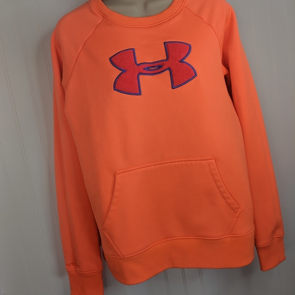 UNDER ARMOUR Cold Gear Kangaroo Sweatshirt Sz M - Picture 10 of 14